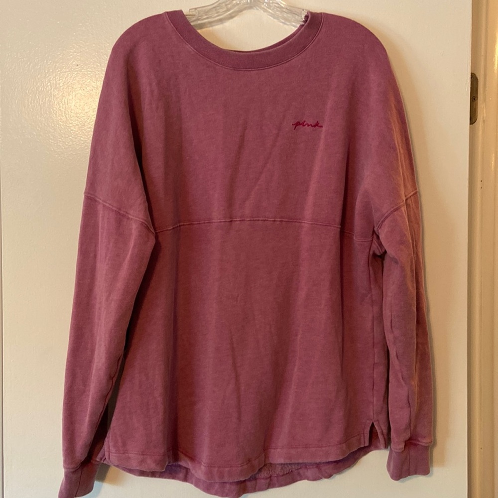 PINK Varsity Crew Sweatshirt